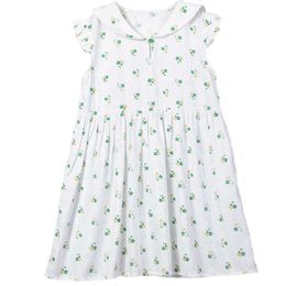 Girl's es Summer Clothes 2022 New Cute Kids Fashion Teen College Style Sweet Baby Girls Printes Dress #8713 0131