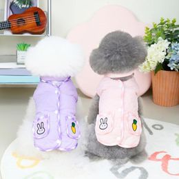 Dog Apparel Universal 1 Set Lovely Pet Coat With Scarf Soft Carrot For Winter