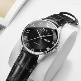 Wristwatches Relogio Masculino Brand CARNIVAL Fashion MIYOTA Movement Automatic Watch Calendar Waterproof Sapphire Men Mechanical Wristwatch