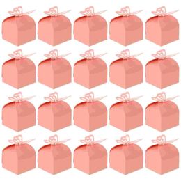Gift Wrap 50pcs Exquisite Wedding Candy Containers Wrapping Boxes Paper BoxesGift