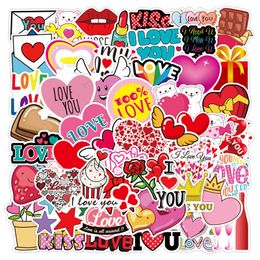 50 Pcs Love Stickers I Love You graffiti Stickers for DIY Luggage Laptop Skateboard Motorcycle Bicycle Stickers W-268