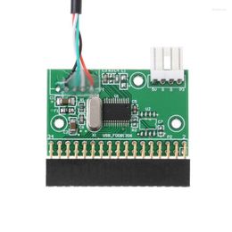 Computer Cables 1.44MB 3.5" USB Cable Adapter To 34Pin Floppy Drive Connector U Disc PCB Board