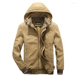 Men's Down Dad Coat Male Short Velvet Thickened Cold Protection Warm Plus Size Cotton Clothes Winter Middle-Aged 50-Ye