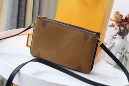 2024 Wallets M69203 Women's Classic Luxury Mini Shoulder Bag Handbag Double Zipper Bag