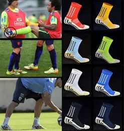 Meias de futebol de alta qualidade Anti -Slip Womens Football Socks Men Calcetinos de algod￣o Sport Meias FY3332 SS0201