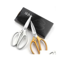 Kitchen Scissors Aluminium Handle Food Mtifunction Potry Chicken Bone Fish Strong Shears Home Use Vegetables Dh1462 Drop Delivery Gar Dh9Q0