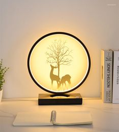 Table Lamps Wireless Charge Touch Wedding Birthday Gift Bedside Lamp Creative Desk
