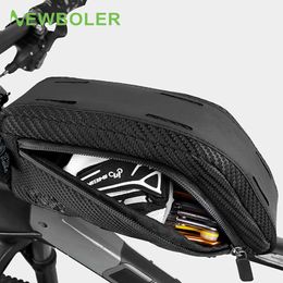 Panniers s NEWBOLER NEW Waterproof Cycling Top Front Tube Frame Bag Large Capacity MTB Road Bicycle Bike Accessories 0201