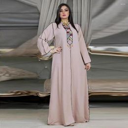 Ethnic Clothing MD Muslim Kaftan Abaya Hooded Dress Kimono Women Dubai Turkish Arab Islamic Long Sleeve Boubou Party Gowns Robe Femme