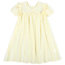 Girl's Dresses 4 To 14 Years Kids and Teen Girls Summer Casual Dress 2022 New Children Solid Cotton Korean Style Clothing Brief #9395 0131