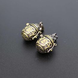 Charms 5Pcs 13x21MM Vintage Style Antiqued Bronze Brass Water Drop Wish Vial Pendant Prayer Box Charm DIY Jewellery Supplies 1161042