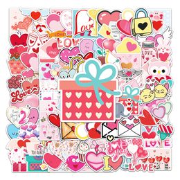 100 Pcs Love Stickers I Love You graffiti Stickers for DIY Luggage Laptop Skateboard Motorcycle Bicycle Stickers TZQRJ280281