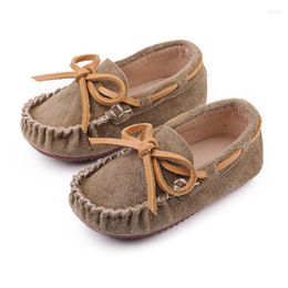 Athletic Shoes 1-6 Years Baby Toddler Spring Autumn Kids Boys Loafers Girls Moccasins Genuine Leather