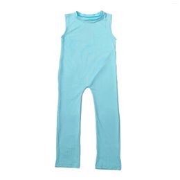 Stage Wear Kids Girls Gymnastics Jumpsuit Ballet Leotards Dancing Costume Jumpsuits Children Workout Yoga Unitard Bodysuit Dancewear