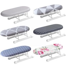 Other Home Garden Ironing Board Travel Cuffs Detachable Portable Neckline Sleeve With Mini Folding Protective Washable 230201