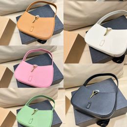 Designer Shoulder Bag Womens Fashion Handbags Classic Pattern Leather Handbag Elegant Women Underarm Bags Stylish Lock Shoulder Bag