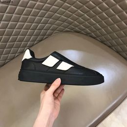 luxury designer shoes Men's casual sports shoes Imported calfskin minimalist sneaker US38-45 hm800000001