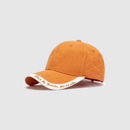 Ball Caps Summer Women's Baseball Cap Cotton Solid Color Leisure Hat Simple Sunshade Men's And Women's Hat Adjustable Elastic Caps G230201