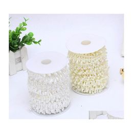 Party Decoration 15 Meters Ivory/White Teardrop Beads Garland String For Wedding Holiday Centerpiece Scene Drop Delivery Home Garden Dhr2L