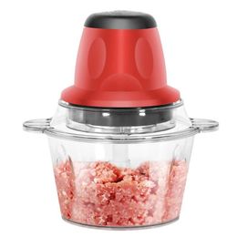 Meat Grinders Food Processor Blender Electric Grinder Garlic Machine Mini Chopper for Fruits Nuts 15L EU Plug 230201