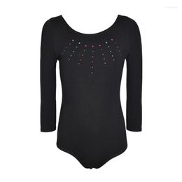 Stage Wear Girls Ballet Dress Dancewear Long Sleeve Leotards Toddler Dancing