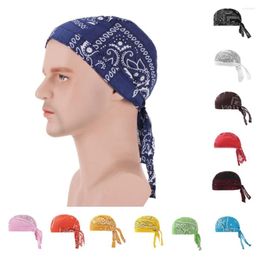 Scarves In Women Men Bandanas Amoeba Skull Caps Paisley Headwear Unisex Bicycle Cycling Hat Hip Hop Durag Cap Hair Accessories