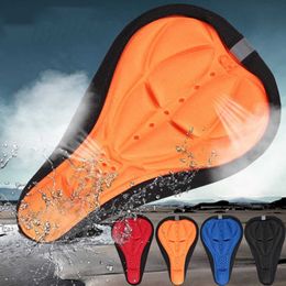 s 1pc Mountain 3D Cover Thick Breathable Super Soft Saddle Silicone Bike Seat Cushion Bicycle Accessories 0131