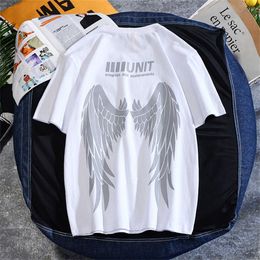 Men's T-Shirts Harajuku Printed Men Tee Shirts Korean Trend 2022 Summer Fashion Short Sleeve T-Shirts Men's clothes Y2302