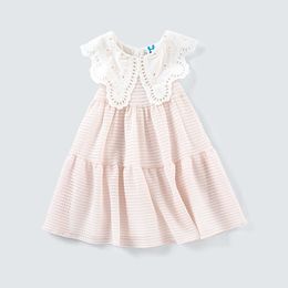 Girl's 2022 New Cute Kids Princess Dress with lining Summer Children Fashion Beach Dresses Baby Girls Mesh Clothing #6841 0131