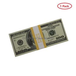 Other Festive Party Supplies Replica Us Fake Money Kids Play Toy Or Family Game Paper Copy Banknote 100Pcs/Pack Drop Delivery Home DheddBJUV