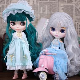 Dolls ICY DBS blyth doll 16 bjd toy joint body white skin 30cm on sale special price gift anime 230202