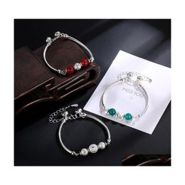 Charm Bracelets Bell Bracelet Transfer Beads Alloy Jewellery And Lovely Charms Drop Delivery Dhjy2