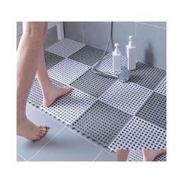 Other Bath Toilet Supplies 30X30Cm Bathroom Nonslip Mats Step Matss Mas Stitching Hollow Bathrooms Mat Bathing Floor Antifall Carp Dhcsr