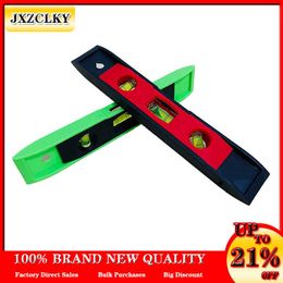 3 Bubble Spirit Level 9 Inch Magnetic and Ruler ABS Shell Vertical Horizontal Mini Pocket Measuring Tool