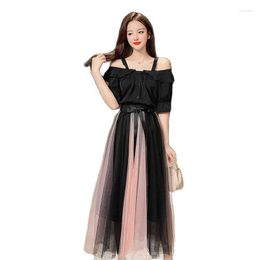 Work Dresses Fashion One-Piece/Suit Summer Dress For Women 2023 Large Size Slimming Suit Age-reducing Fashionable Two-piece