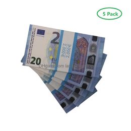 Other Festive Party Supplies Prop Money Copy Toy Euros Realistic Fake Uk Banknotes Paper Pretend Double Sided Drop Delivery Home Ga DhadrOPWP