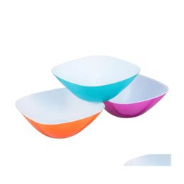 Bowls 3Pcs Kitchen Vegetable Salad Mixing Fruit Mixed Color Drop Delivery Home Garden Dining Bar Dinnerware Dhq60