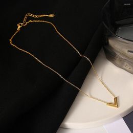 Pendant Necklaces Necklace Elegant Delicate Everyday Wear V Letter Women Long Lasting