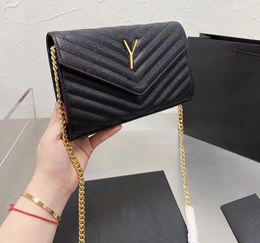 Designer Bag Handbag Purse Original Box Genuine Leather Women Messenger cross body chain Caviar Lambskin
