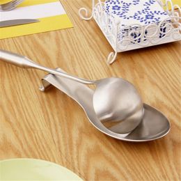 Cooking Utensils Multifunctional Kitchen Storage Tools Stainless Steel Spoon Rack Accessories Soup Holders Spatula sfr 230201
