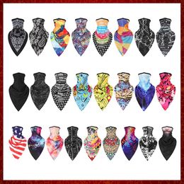 MZZ123 3D Magic Balaclava Motorcycle Moto Neck Gaiter Tube Scarf Biker Motocross Motorbike Head Mask Cover Ice Silk Headband Bandana