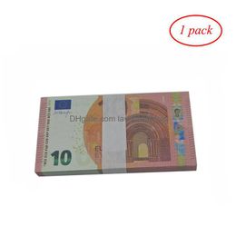 Other Festive Party Supplies Wholesales Prop Money Copy 10 20 50 100 200 500 Fake Notes Faux Billet Euro Play Collection Gifts 100 DhzevDR8L