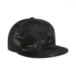 Ball Caps Cap Men Snapback Army Autumn Summer Women Flat Bill Hat Adjustable Breathable Sports Hip Hop Running Accessory For Teenagers