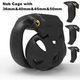 Cockrings Chastity Cage 3D Breathable Nub Air Cage Male Chastity Device HTV4 High Quality Resin Penis Ring Cock Belt Adult Sex Toy 230202