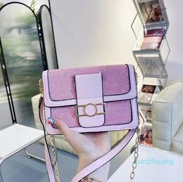 Pink Sugao women Shoulder bag crossbody chain Bag fashion 2 quality pu leather Girl Messenger Purses Luxury brand designer handbag xcs-0201-35