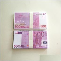 Other Festive Party Supplies 50 Size Movie Props Game Euro Dollar Counterfeit Currency 10 20 100 200 500 Face Value Fake Money Toy DhvxuODKM