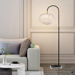 Floor Lamps Reading Luminaire Lamp Crystal Standing Bedroom Lights Light Modern Design