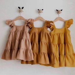 Mädchen Kleider Mädchen Strand Kleid Sommer Rüschen Spitze Kinder Tutu Rock Für Boho Kleidung Kleinkind Spielen Kleidung Kinder