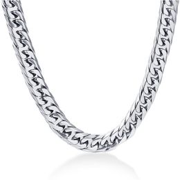 Chains 8mm Wide Men's Necklace 24inch Stianless Steel Silver Plated Men Chain FASHION Jewellery