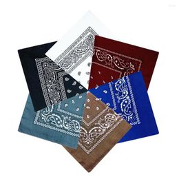 Scarves 6PC Bandanas For Men And Women Fashion Bandana Soft Ladies Knit Scarf Silk Scarfs Small Hair Sleeping